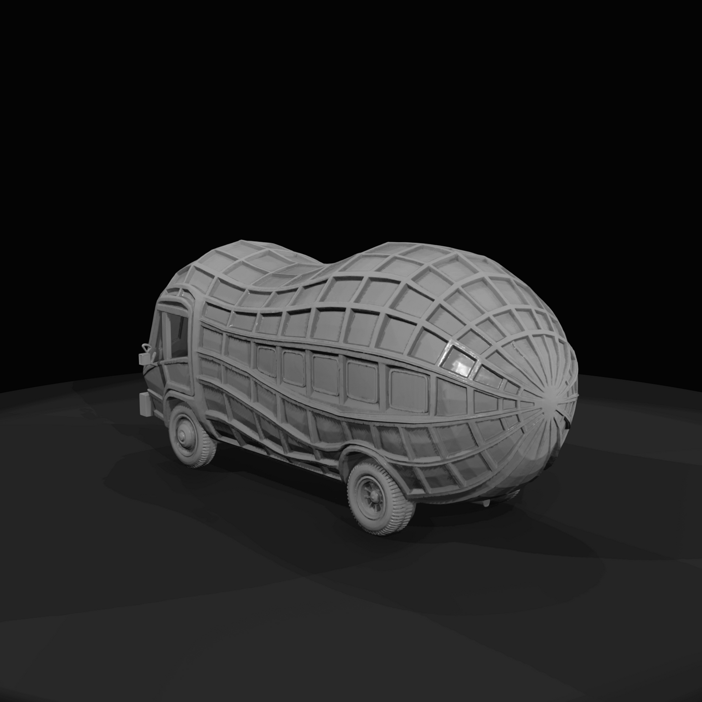 Peanut Shaped Vehicle (1950s)