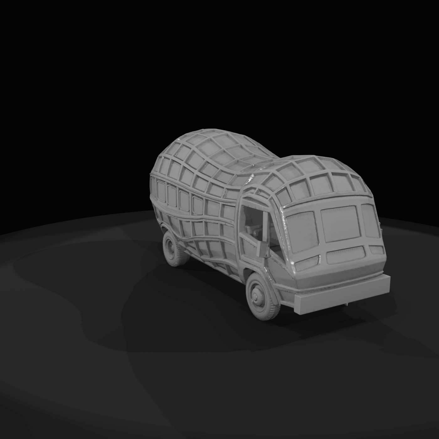 Peanut Shaped Vehicle (1950s)
