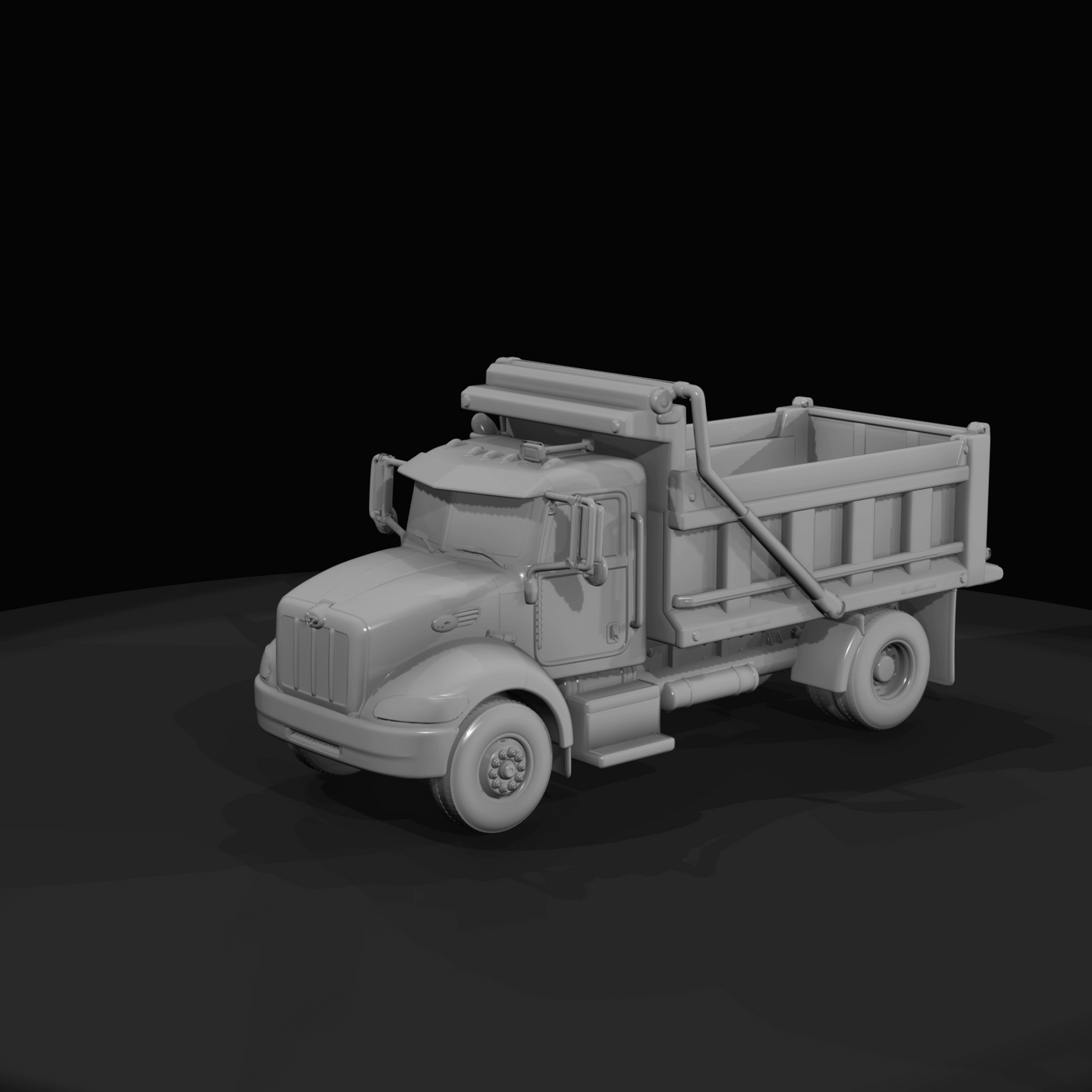 peterbuilt 340 dump truck v1