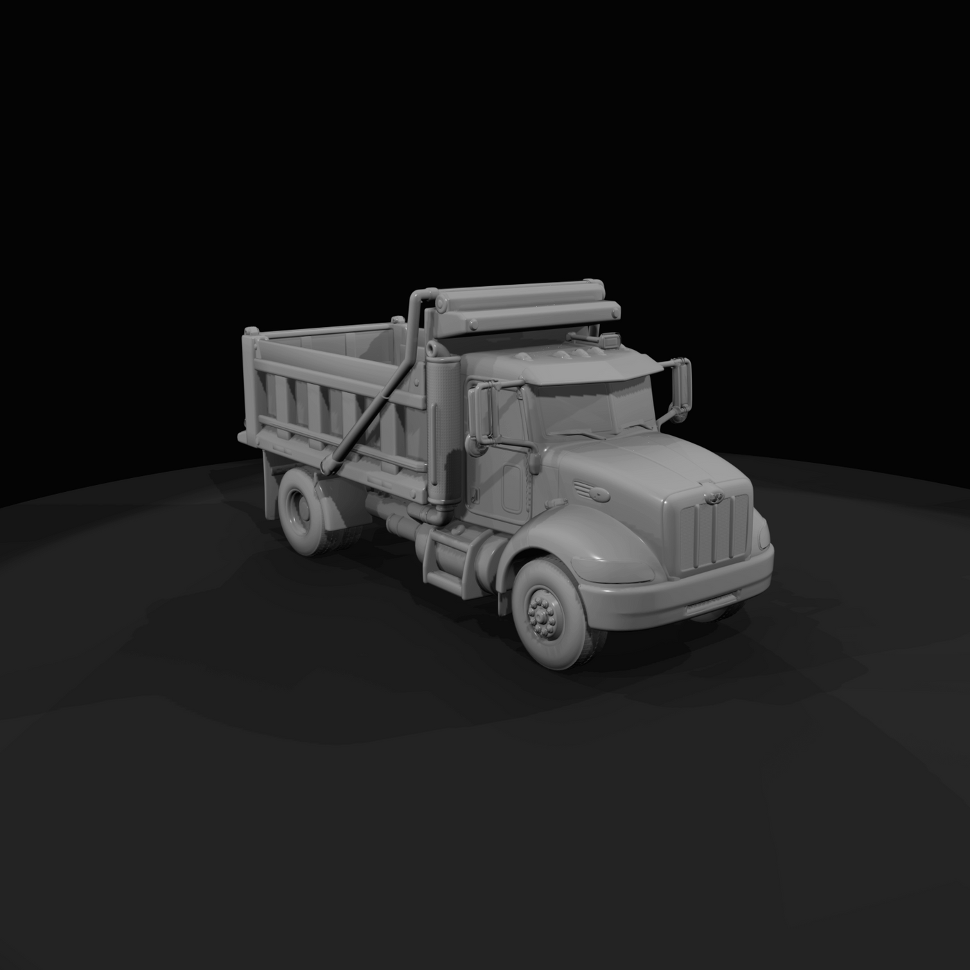peterbuilt 340 dump truck v1
