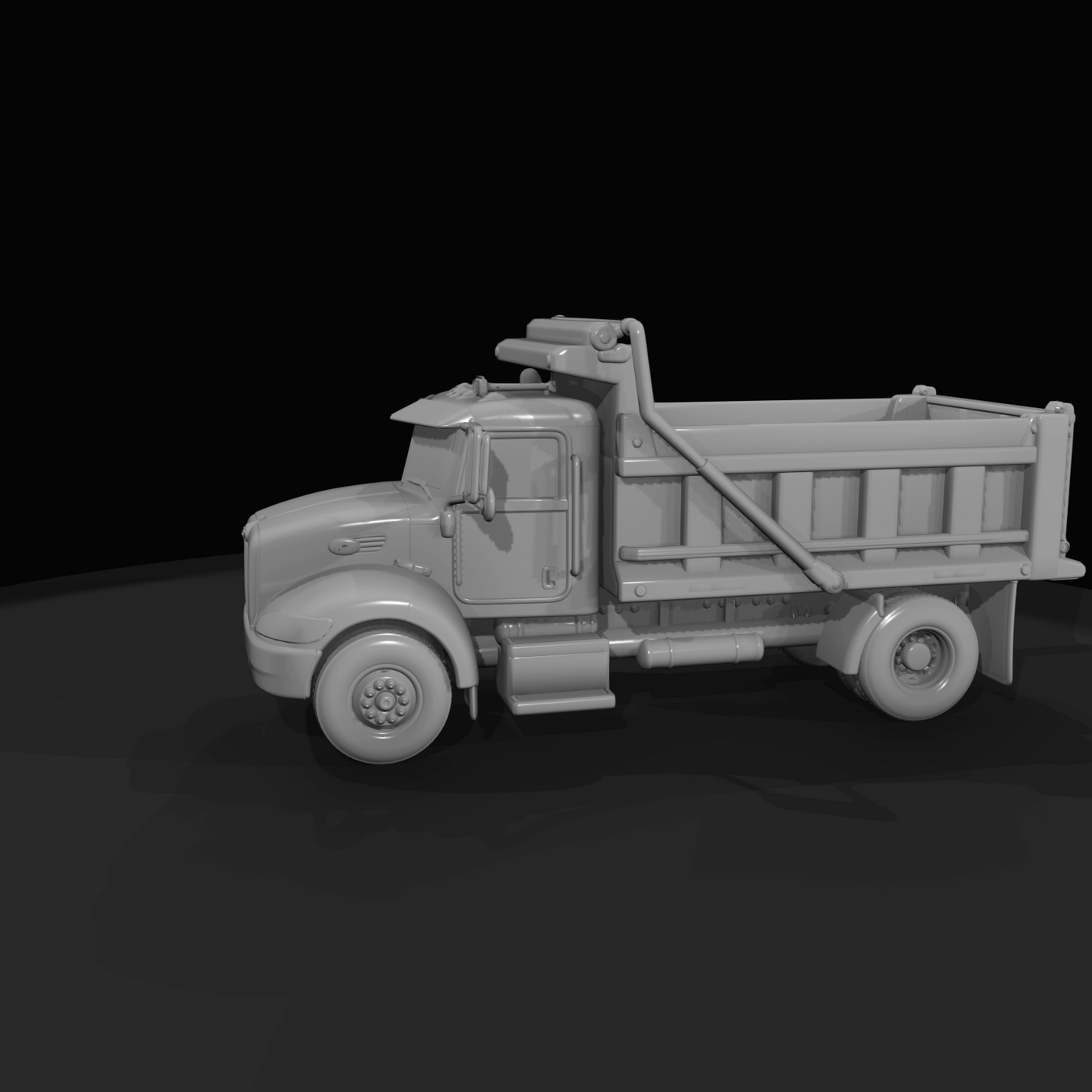 peterbuilt 340 dump truck v1