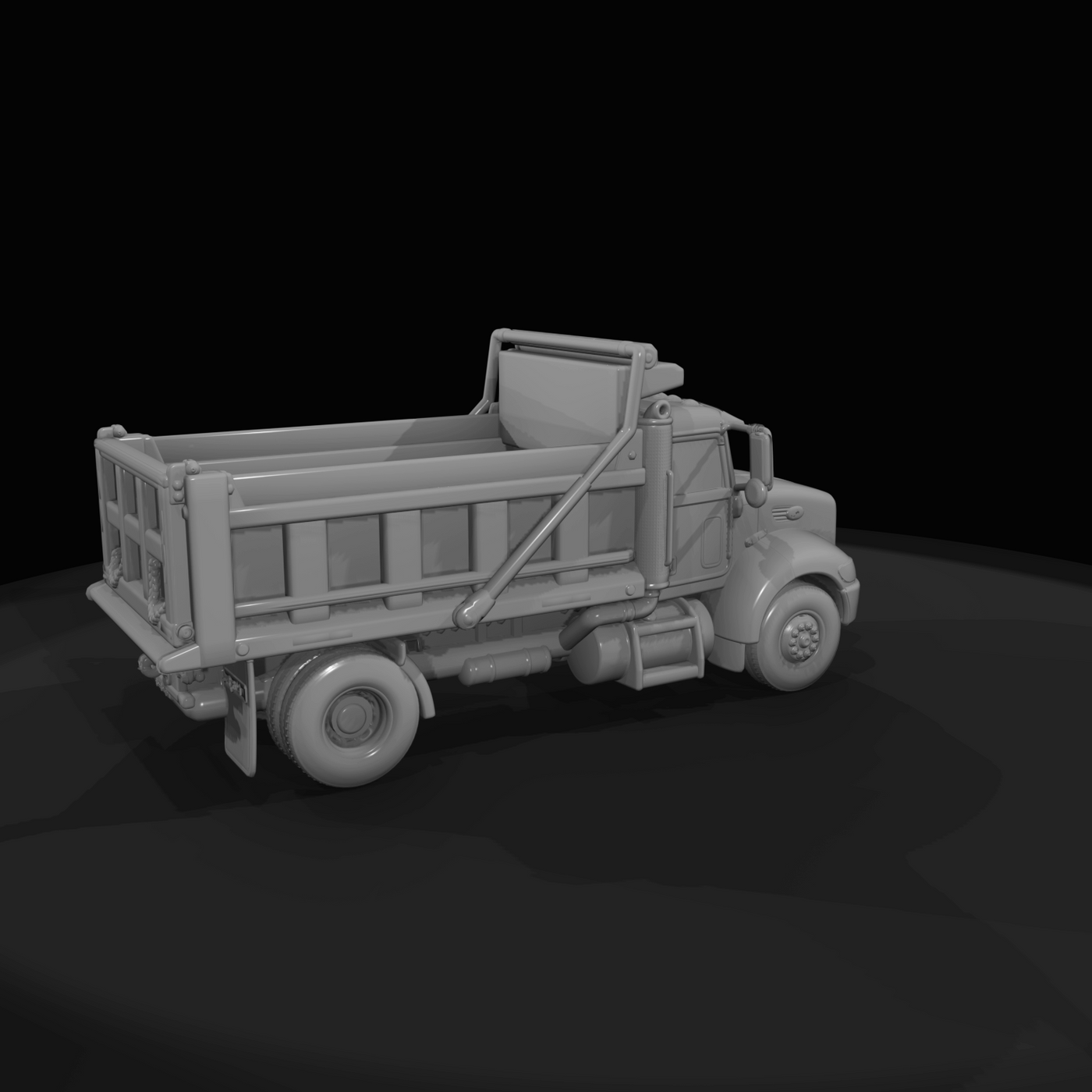 peterbuilt 340 dump truck v1