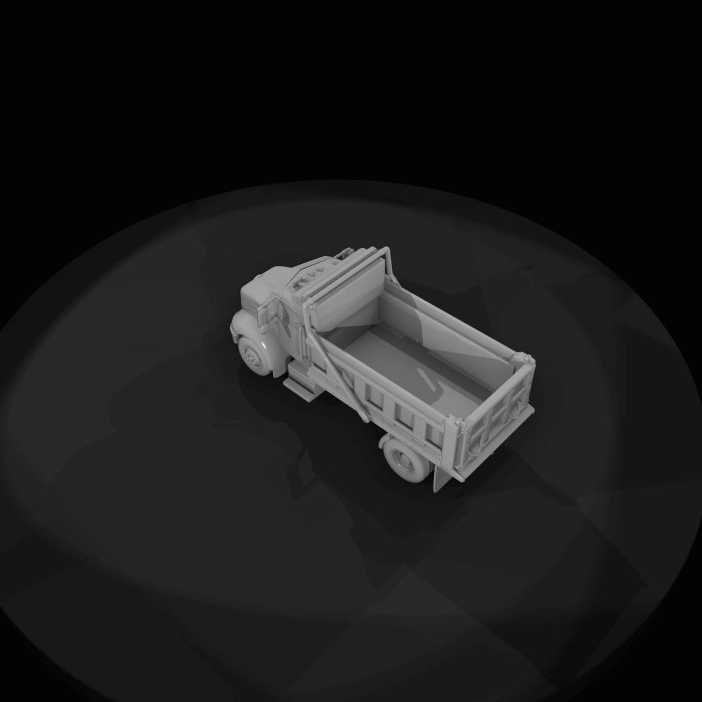 peterbuilt 340 dump truck v1