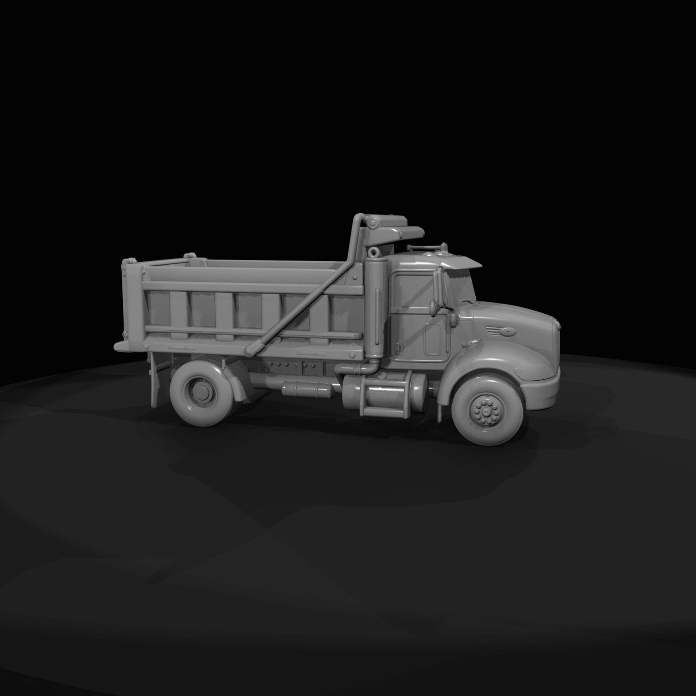 peterbuilt 340 dump truck v1