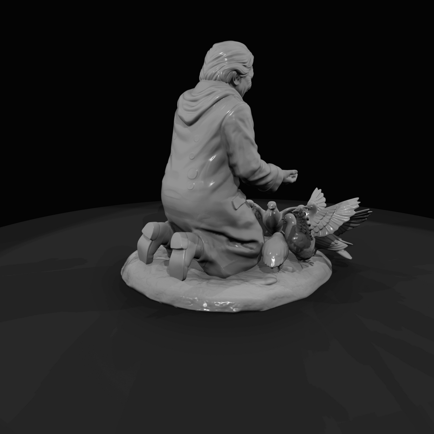 Pigeon Lady (contemporary)