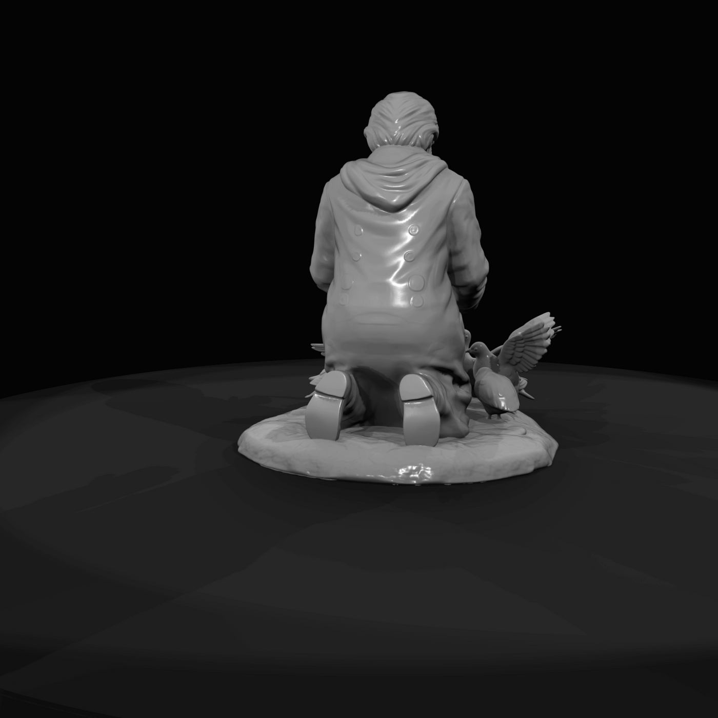 Pigeon Lady (contemporary)