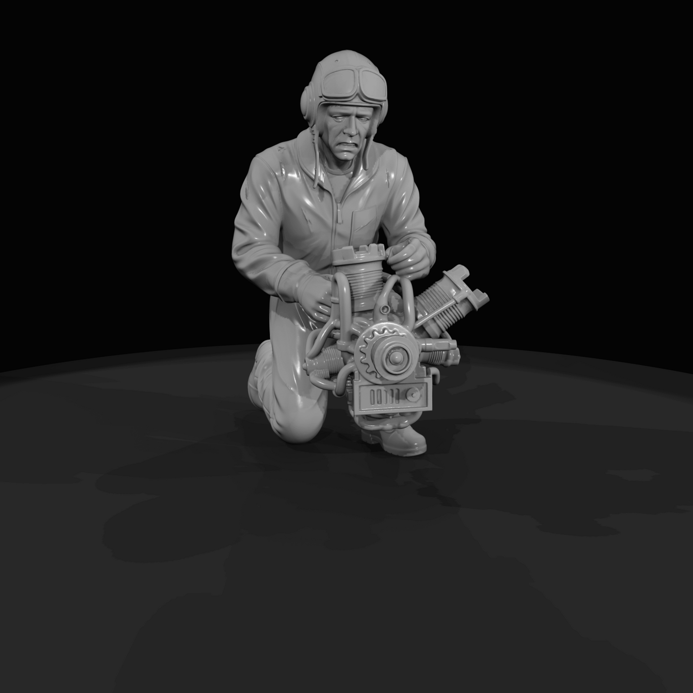 Pilot Figure (1940s)