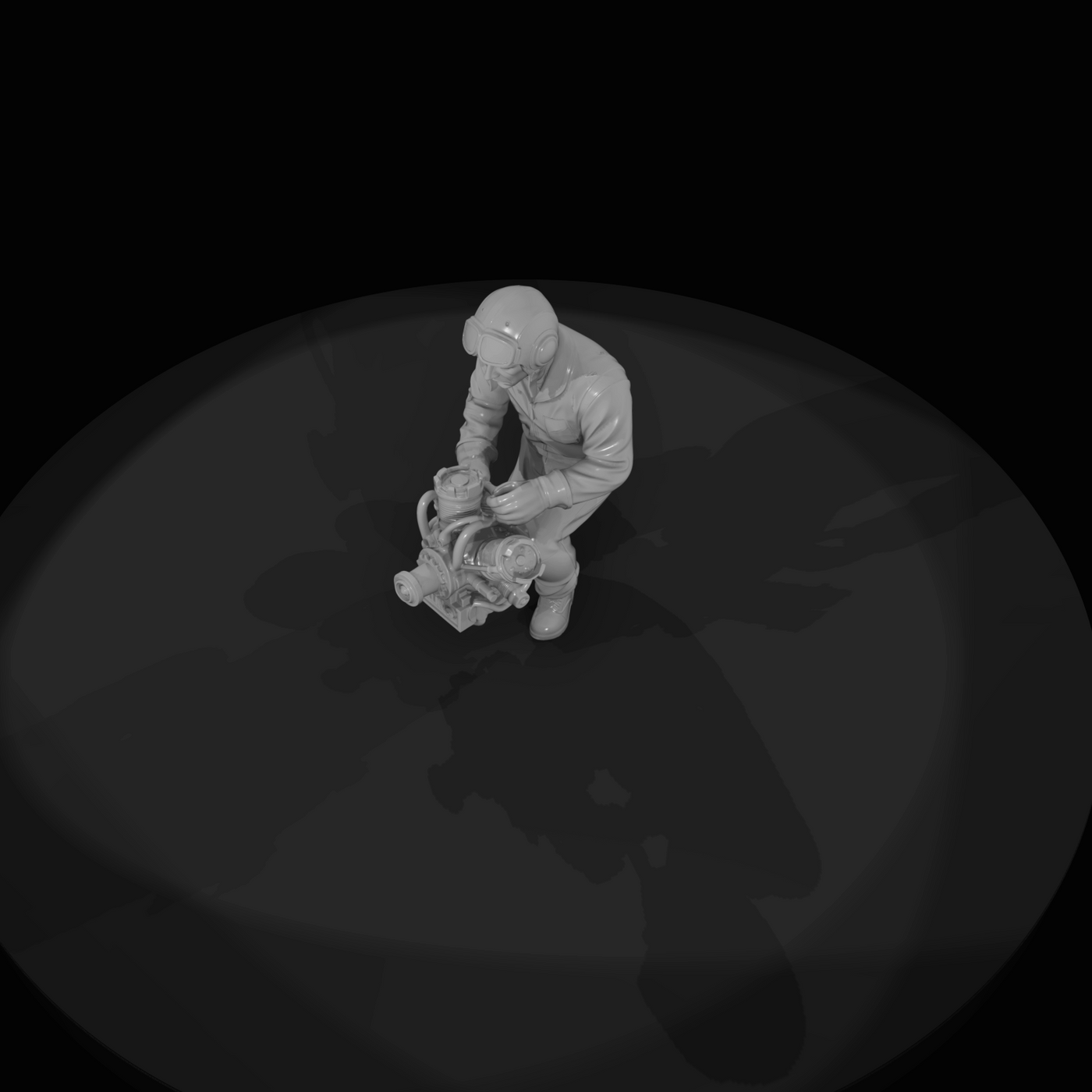 Pilot Figure (1940s)