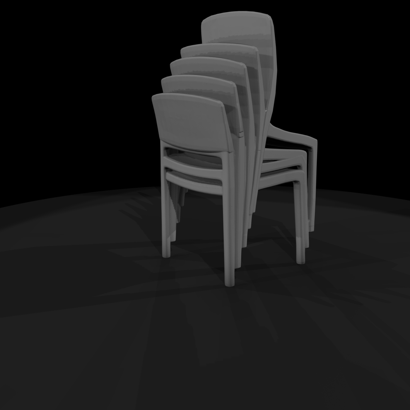 plastic pool chair