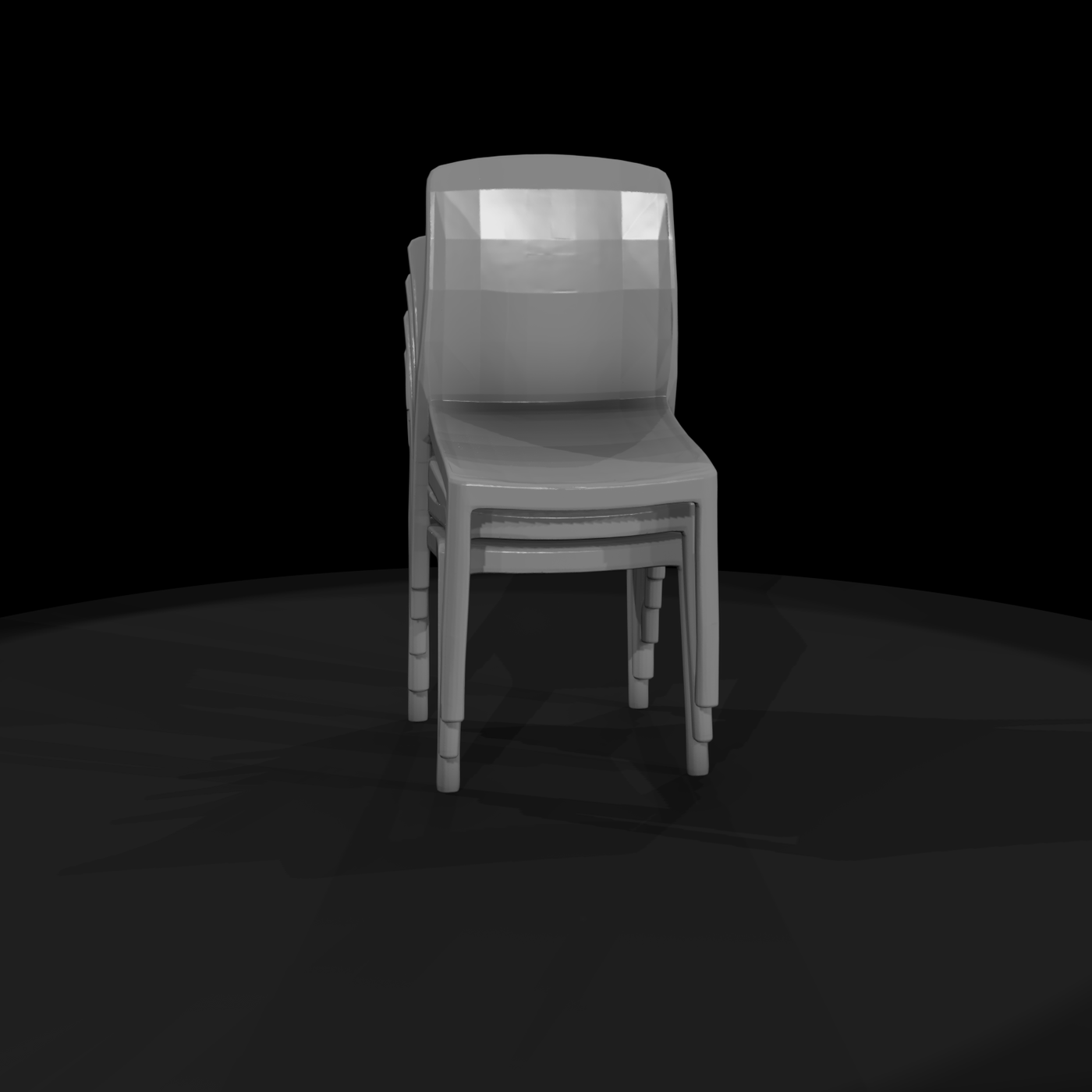 plastic pool chair
