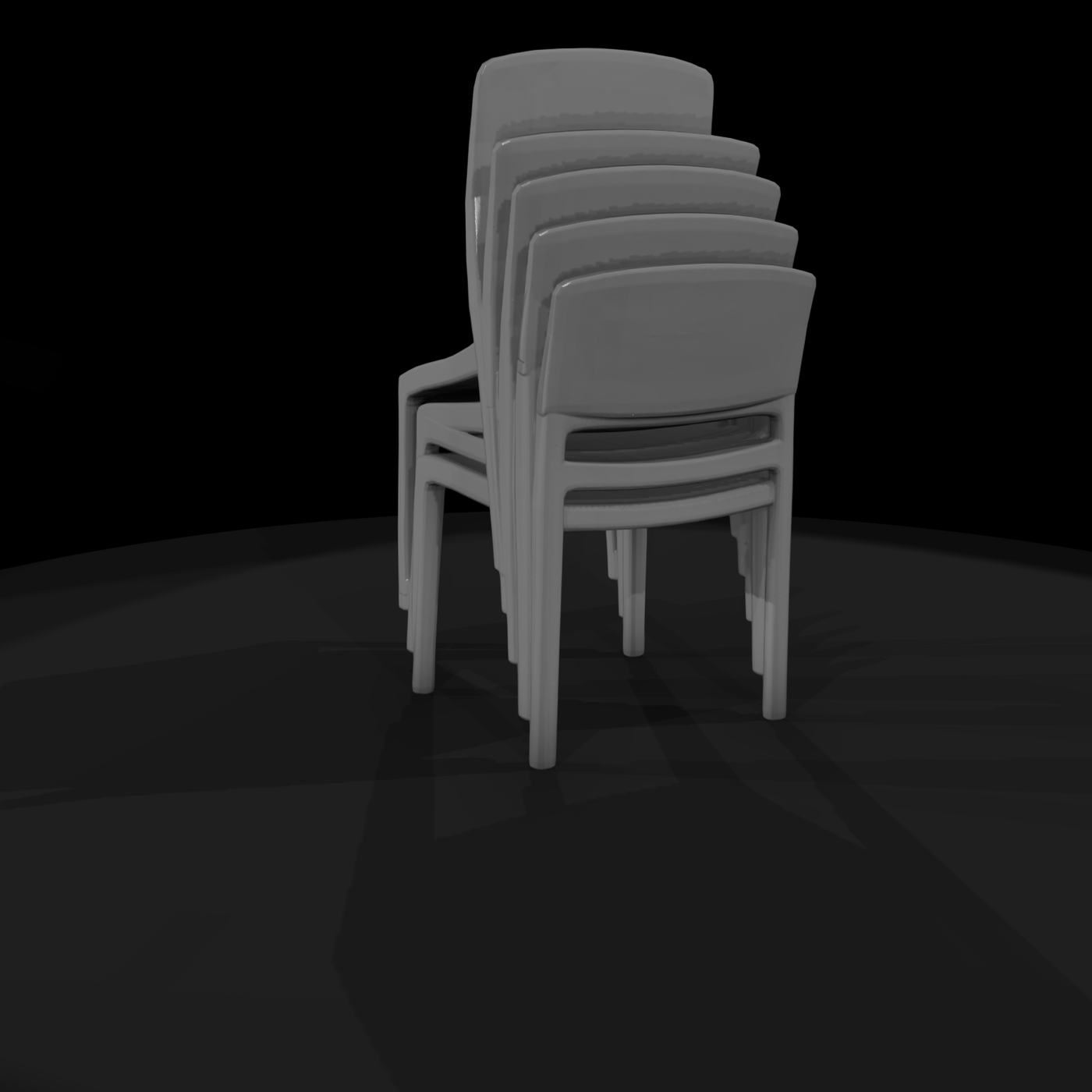 plastic pool chair
