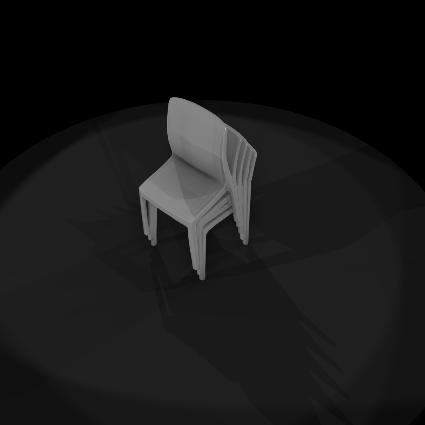 plastic pool chair