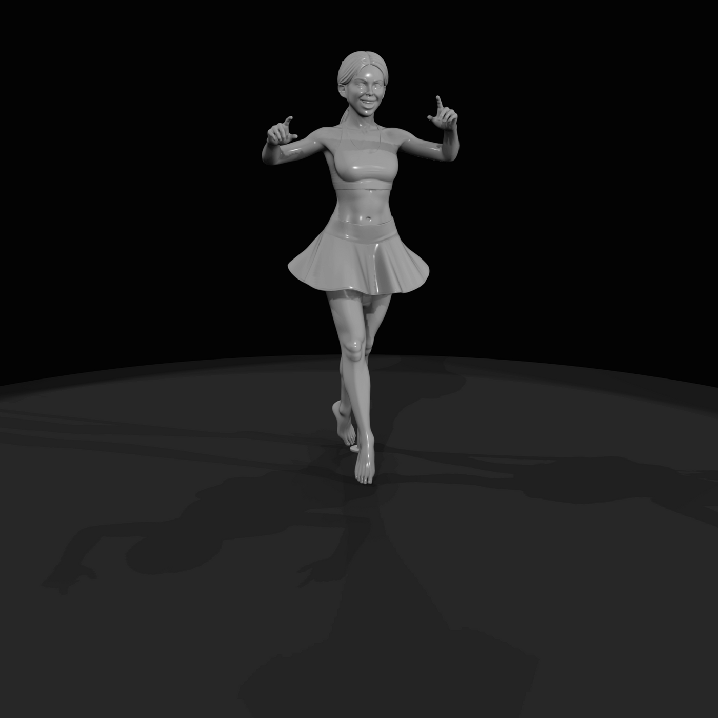 Pole Dancer Figure (estimated) — Allegro Spin
