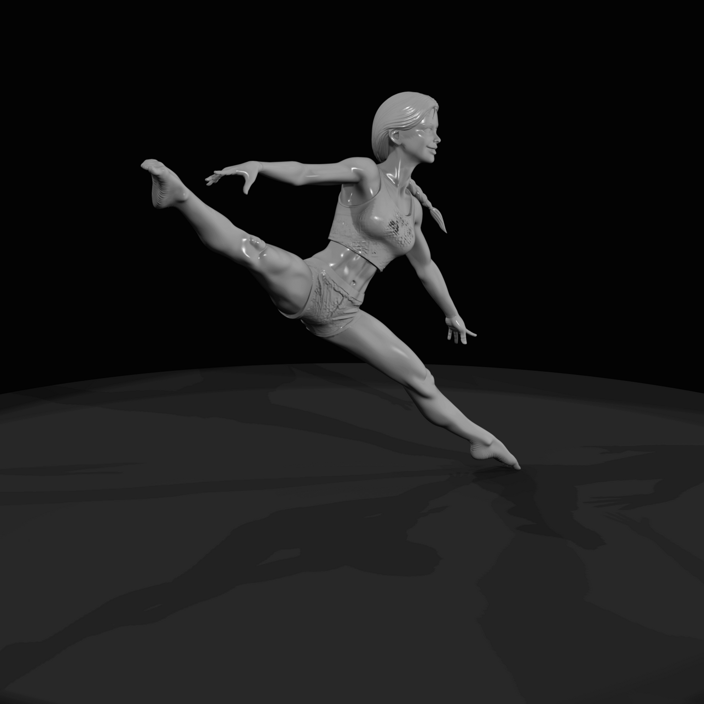 Pole Dancer Figure (estimated) — Pole Cartwheel