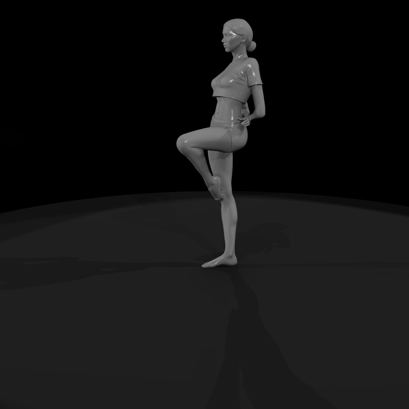 pole dancing completion reverse grab