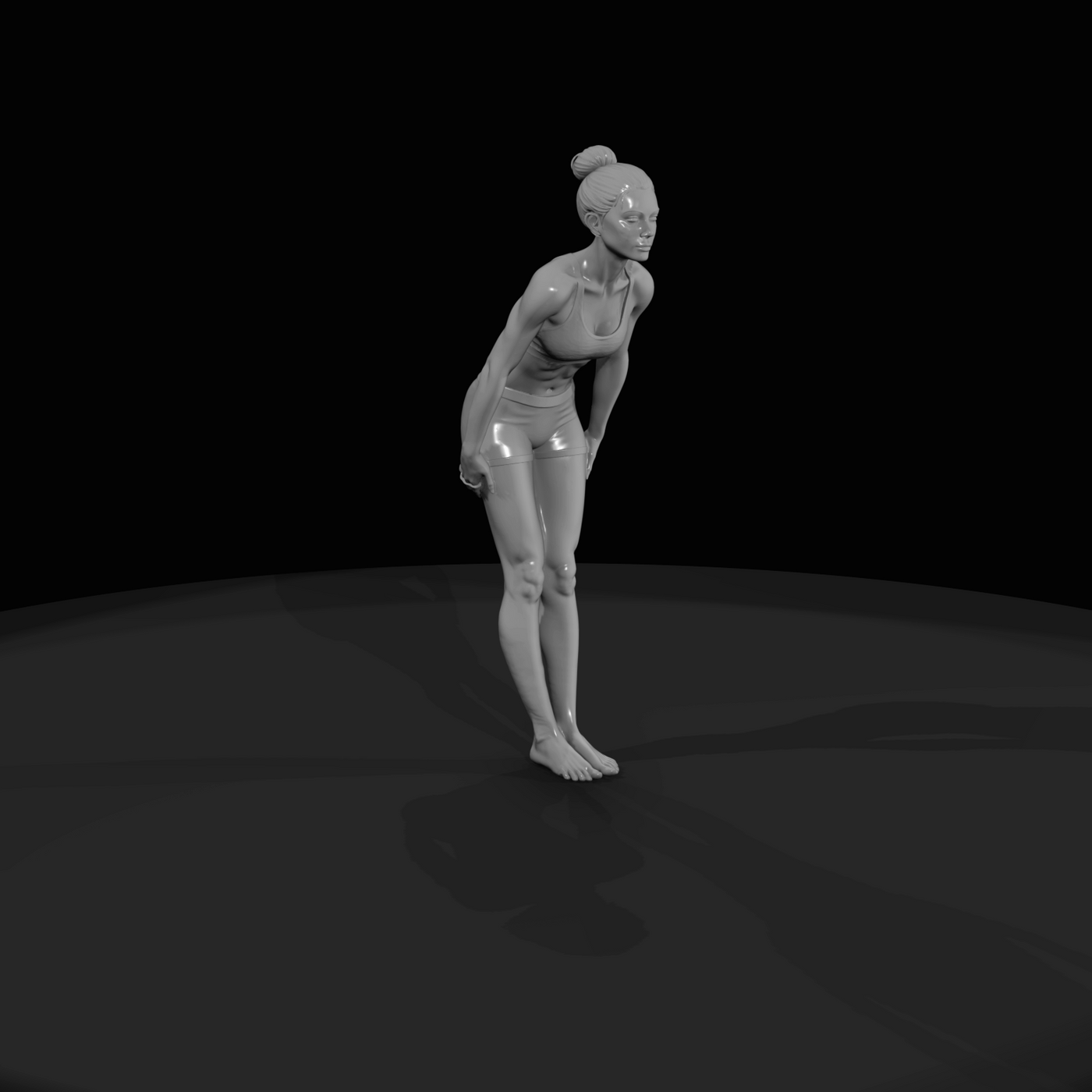 Pole Dancer Figure (estimated) — Vertical Pike