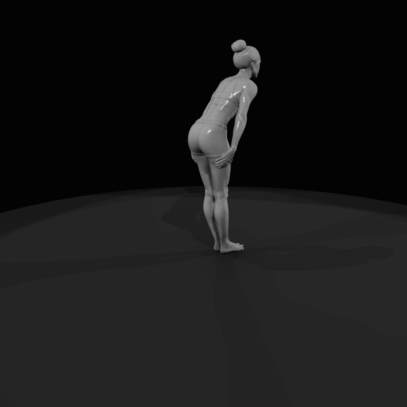 Pole Dancer Figure (estimated) — Vertical Pike
