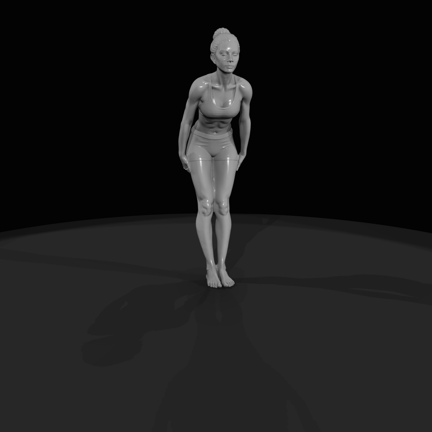 Pole Dancer Figure (estimated) — Vertical Pike