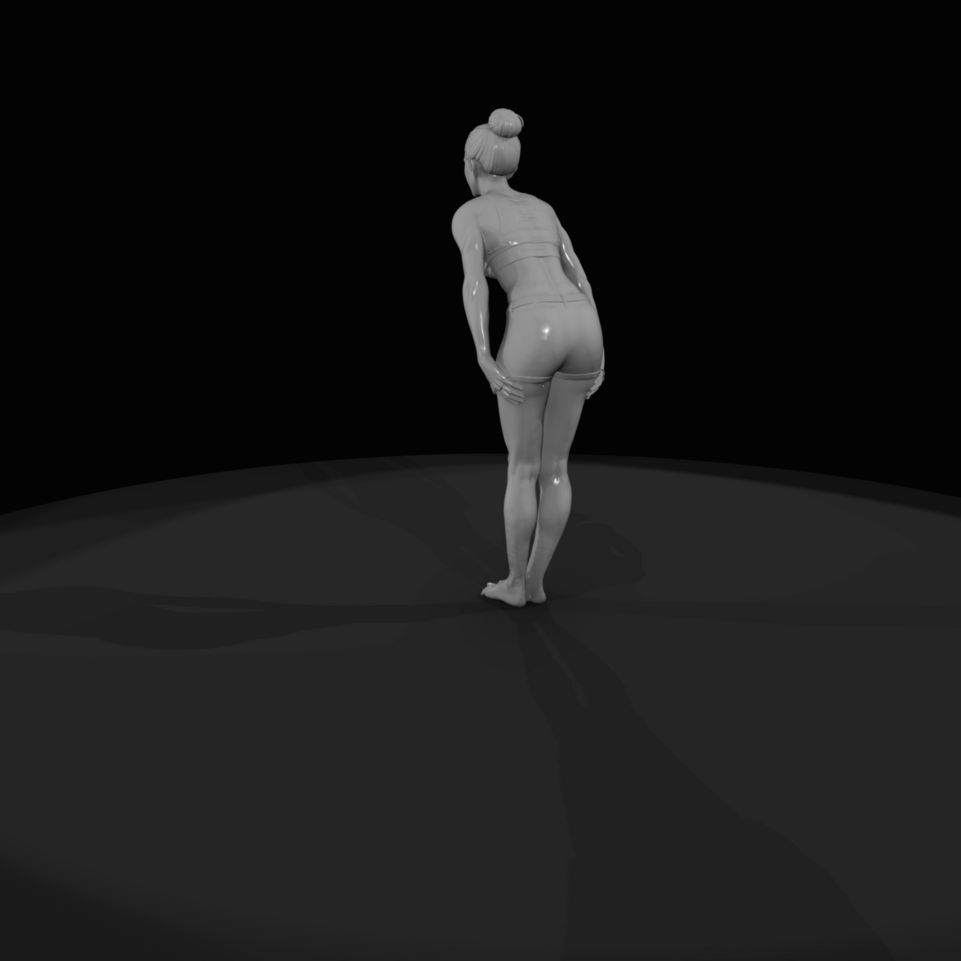 Pole Dancer Figure (estimated) — Vertical Pike