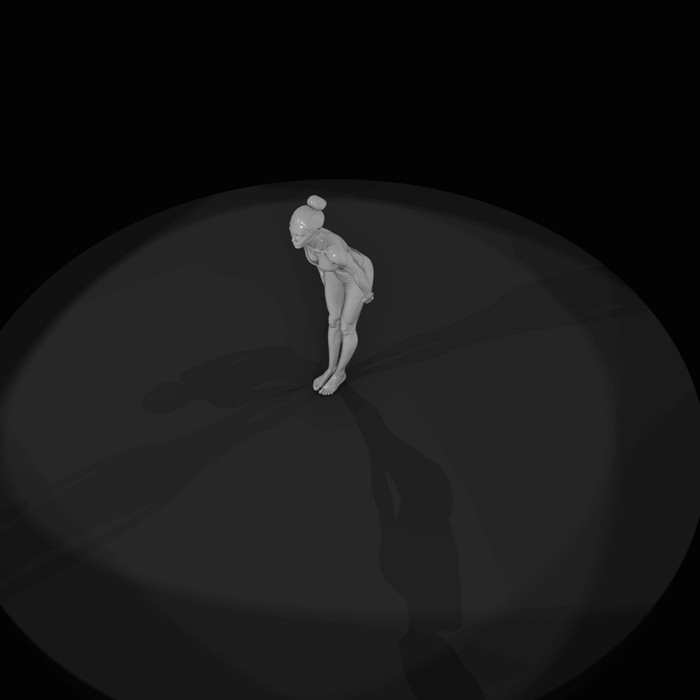 Pole Dancer Figure (estimated) — Vertical Pike