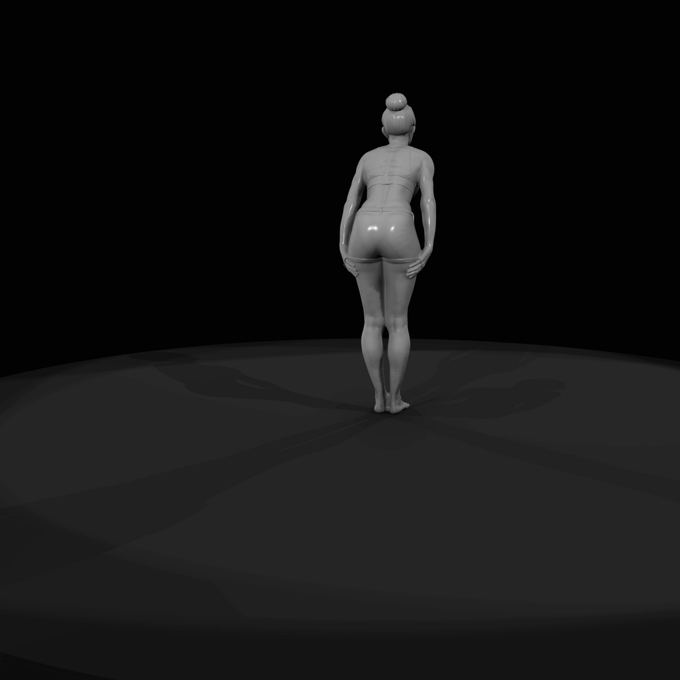Pole Dancer Figure (estimated) — Vertical Pike