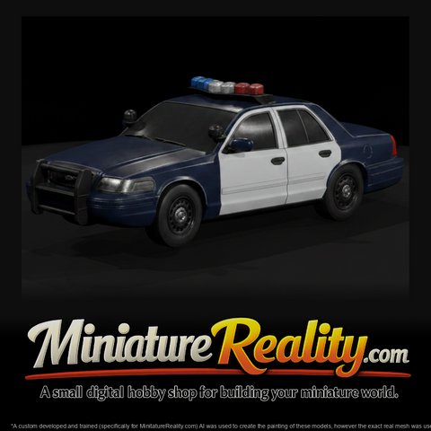 Police Patrol Sedan