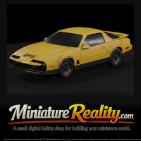 Pontiac Trans Am (1980s) miniature, three-quarter view — thumbnail 2