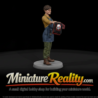 Merch Booth Vendor miniature, three-quarter view — thumbnail 1