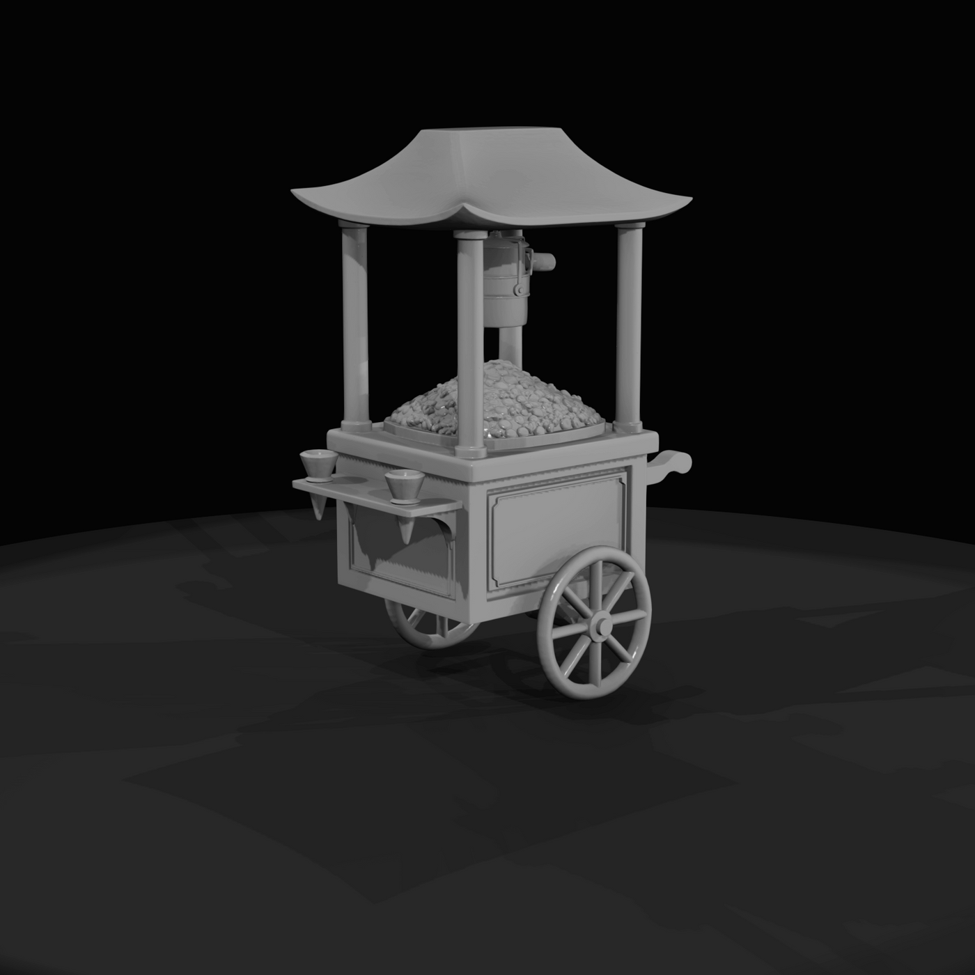 Popcorn Cart (estimated)