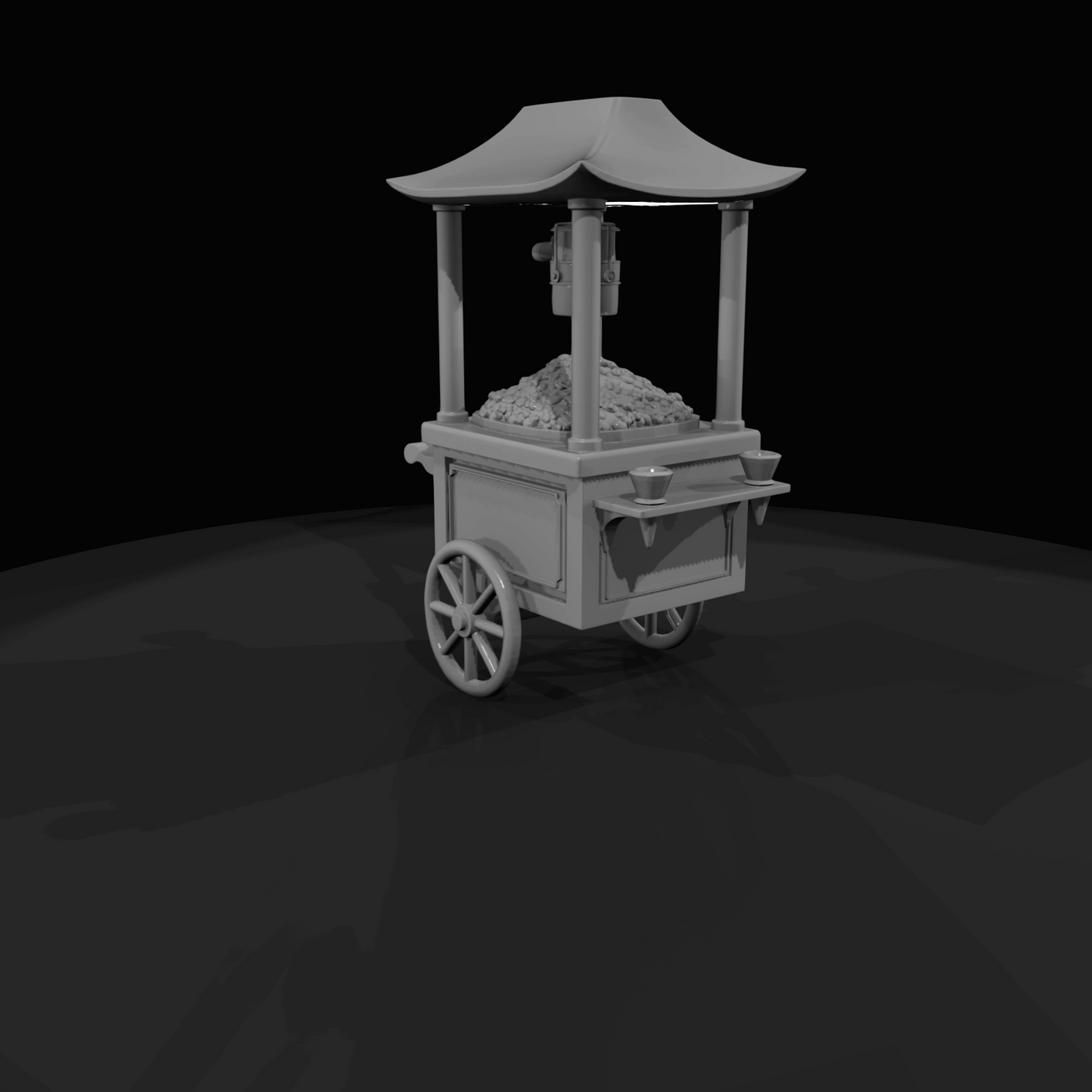 Popcorn Cart (estimated)
