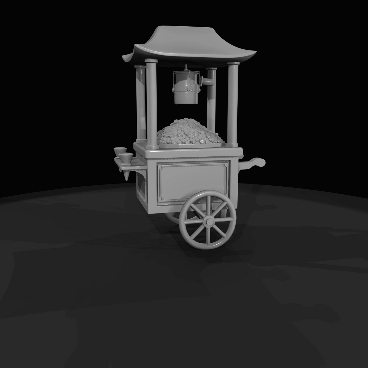 Popcorn Cart (estimated)