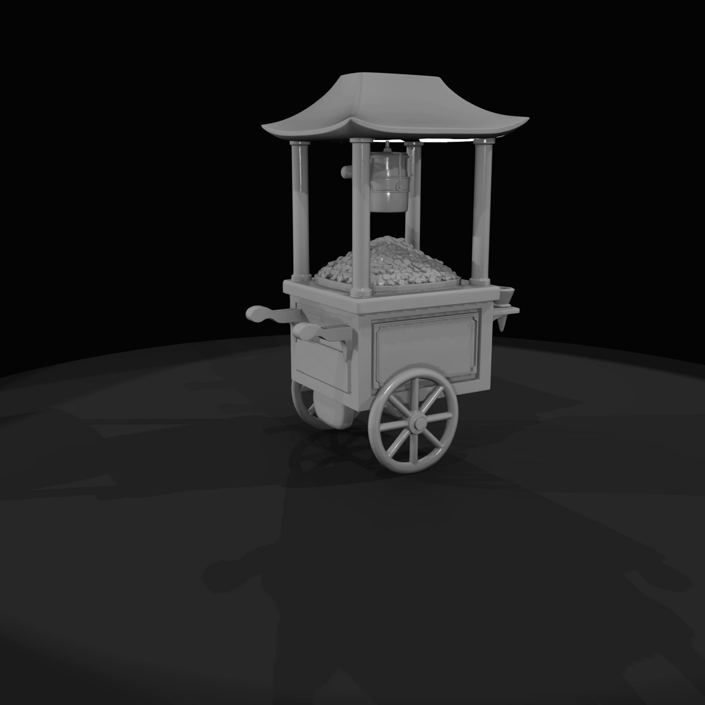 Popcorn Cart (estimated)