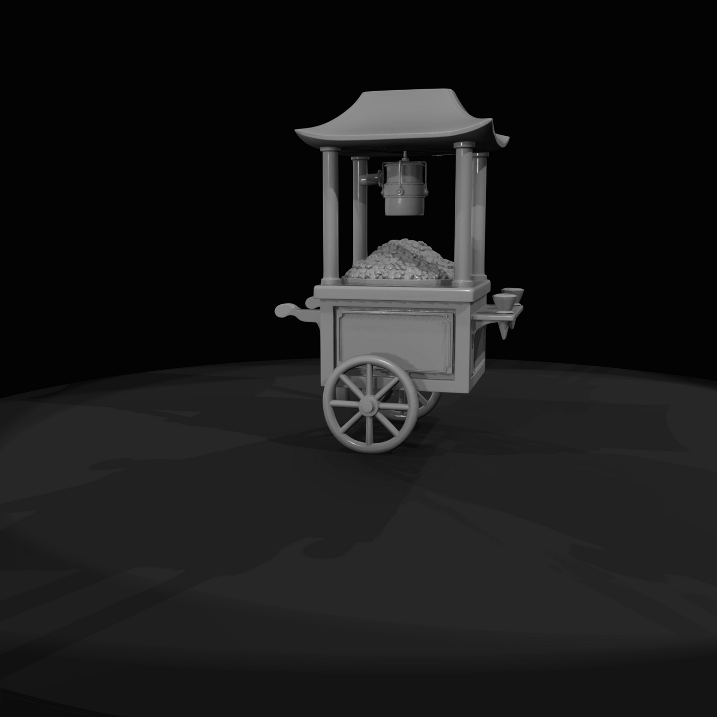 Popcorn Cart (estimated)