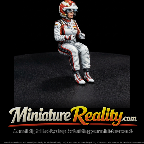 Race Car Driver Figure