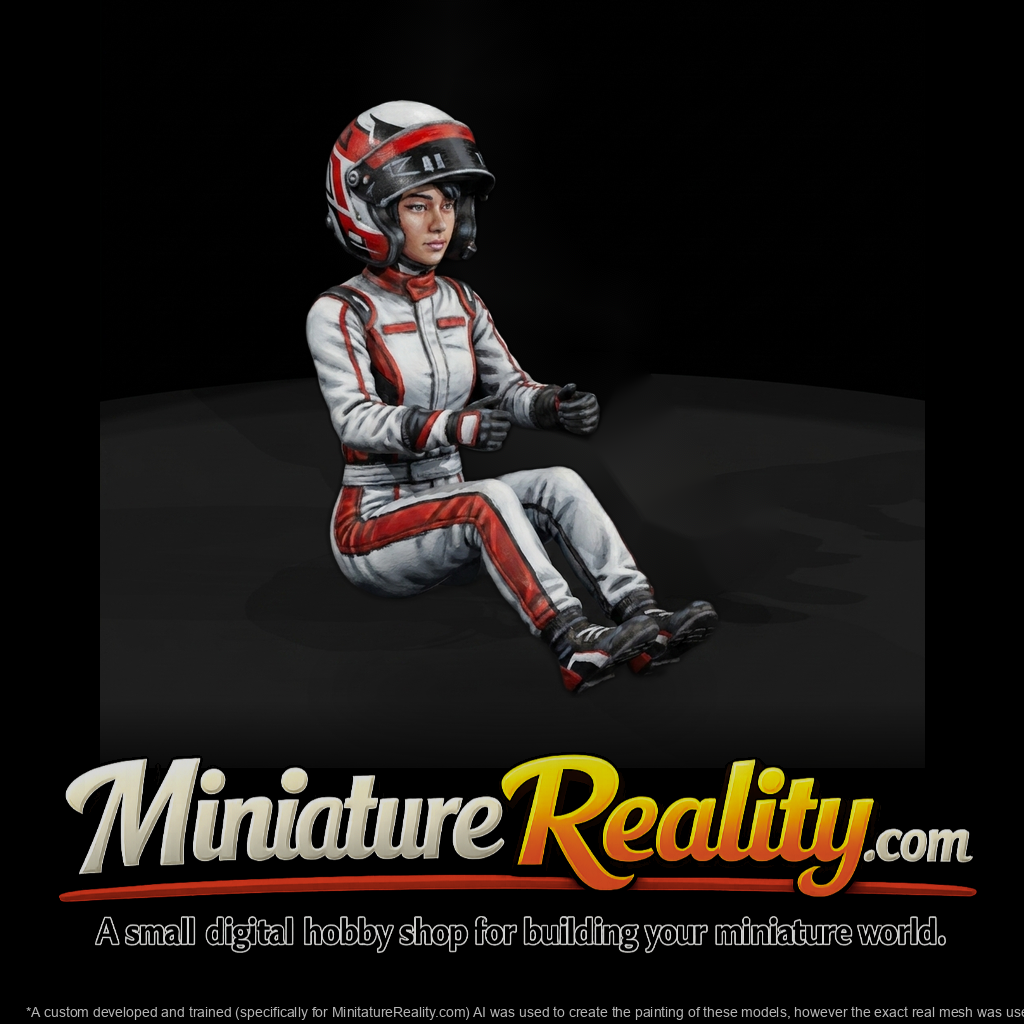 Race Car Driver Figure