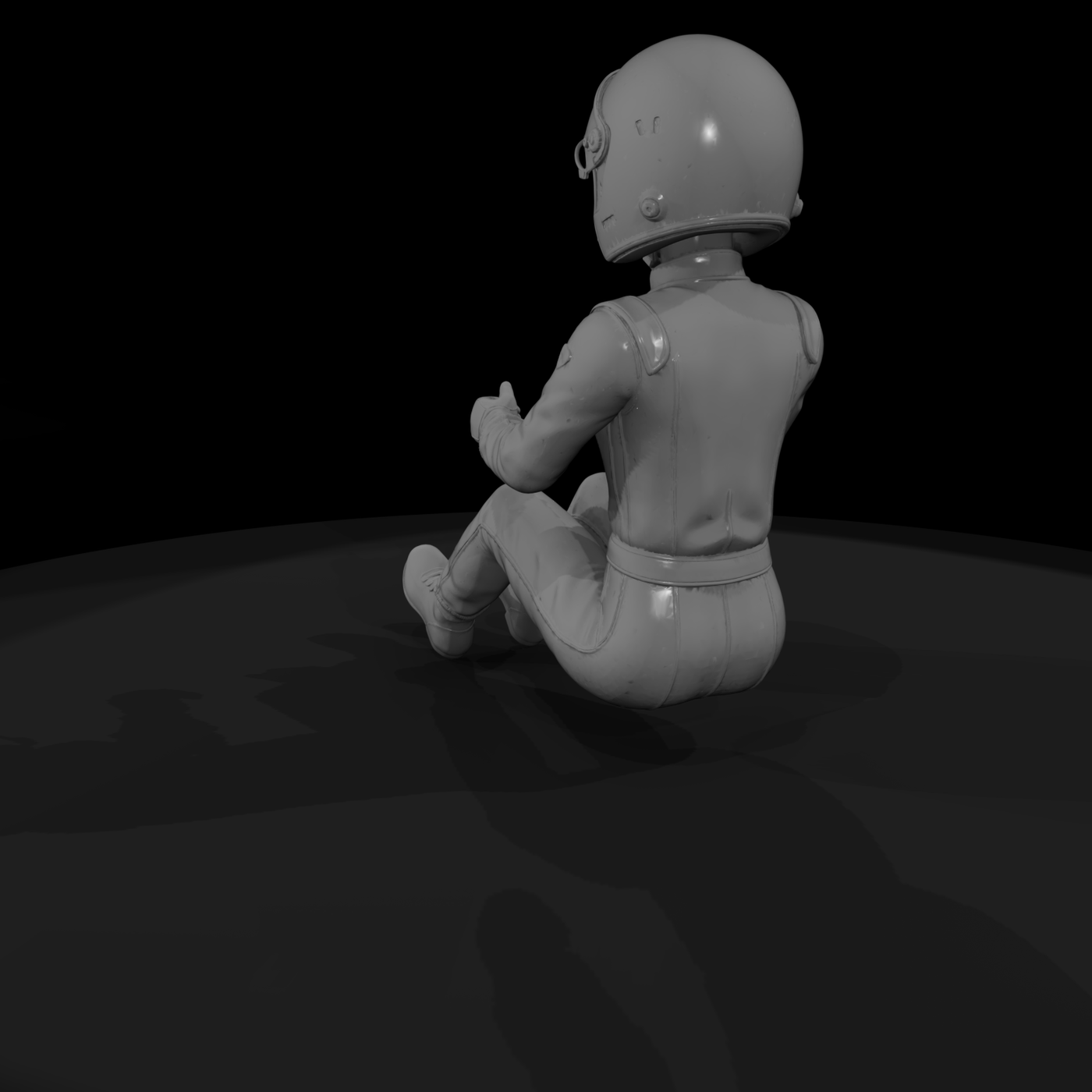 Race Car Driver Figure