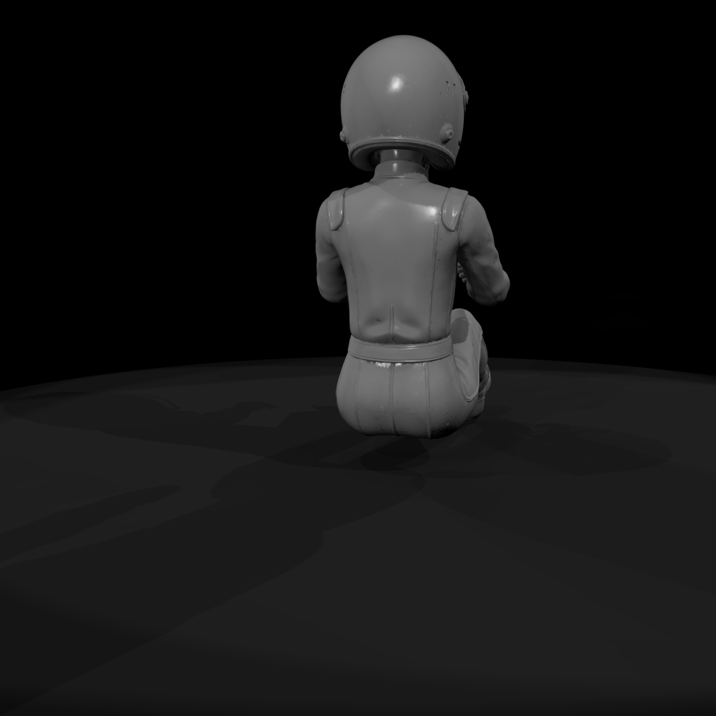 Race Car Driver Figure