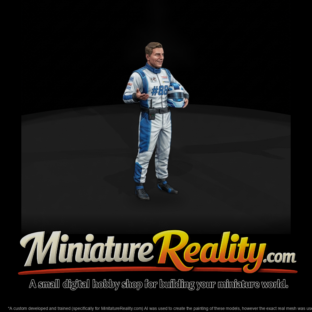 Racing Driver Figure