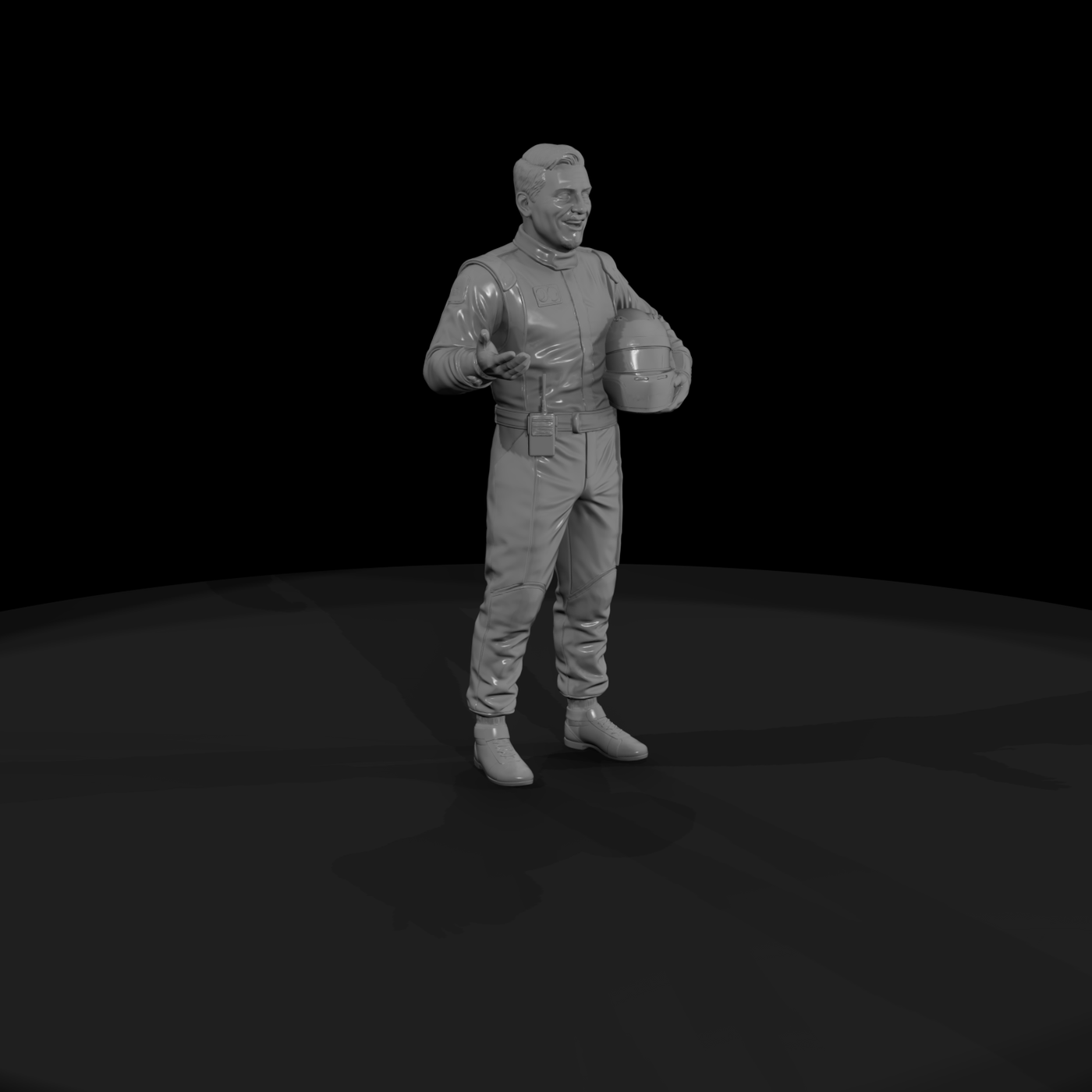 Racing Driver Figure