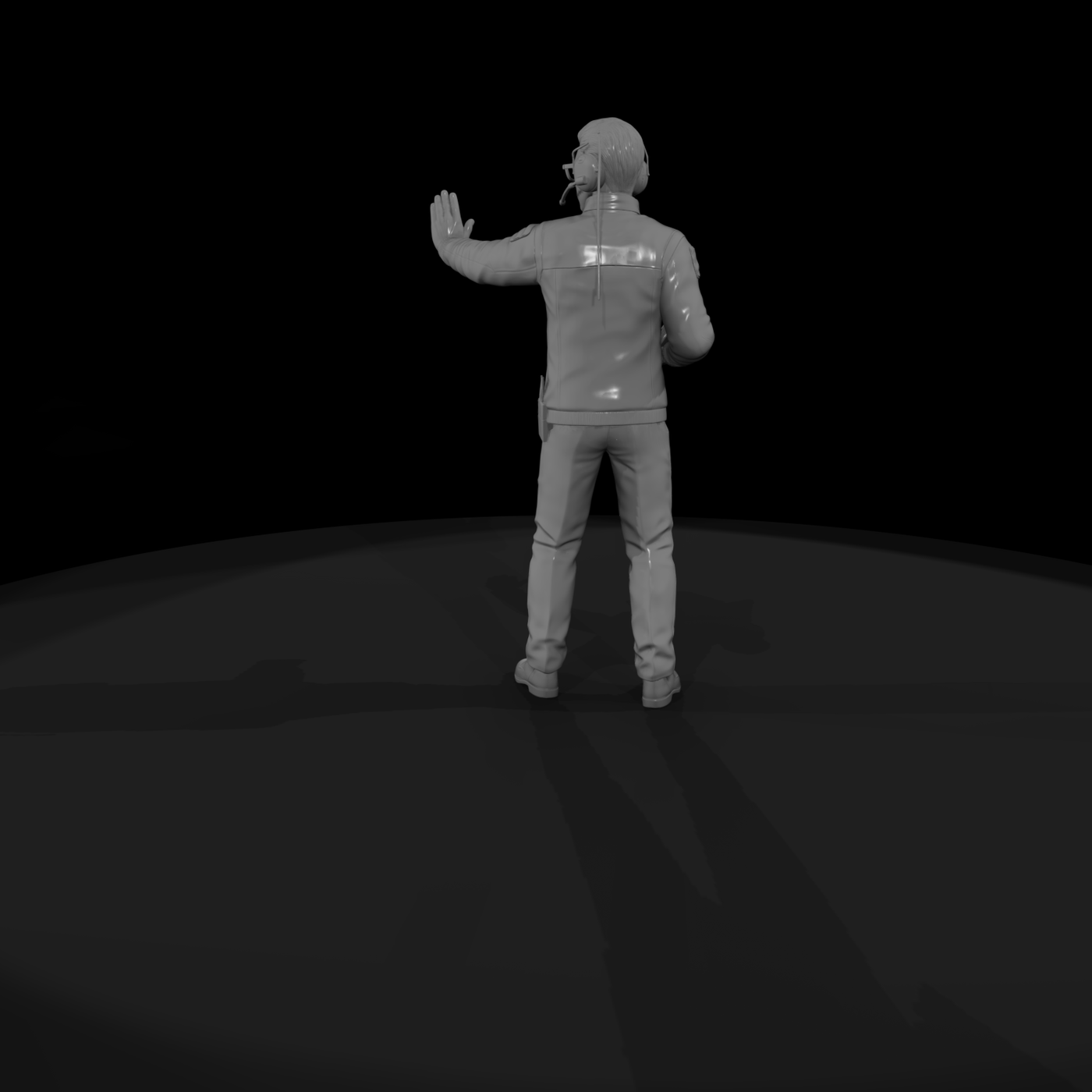Pit Wall Strategist Figure