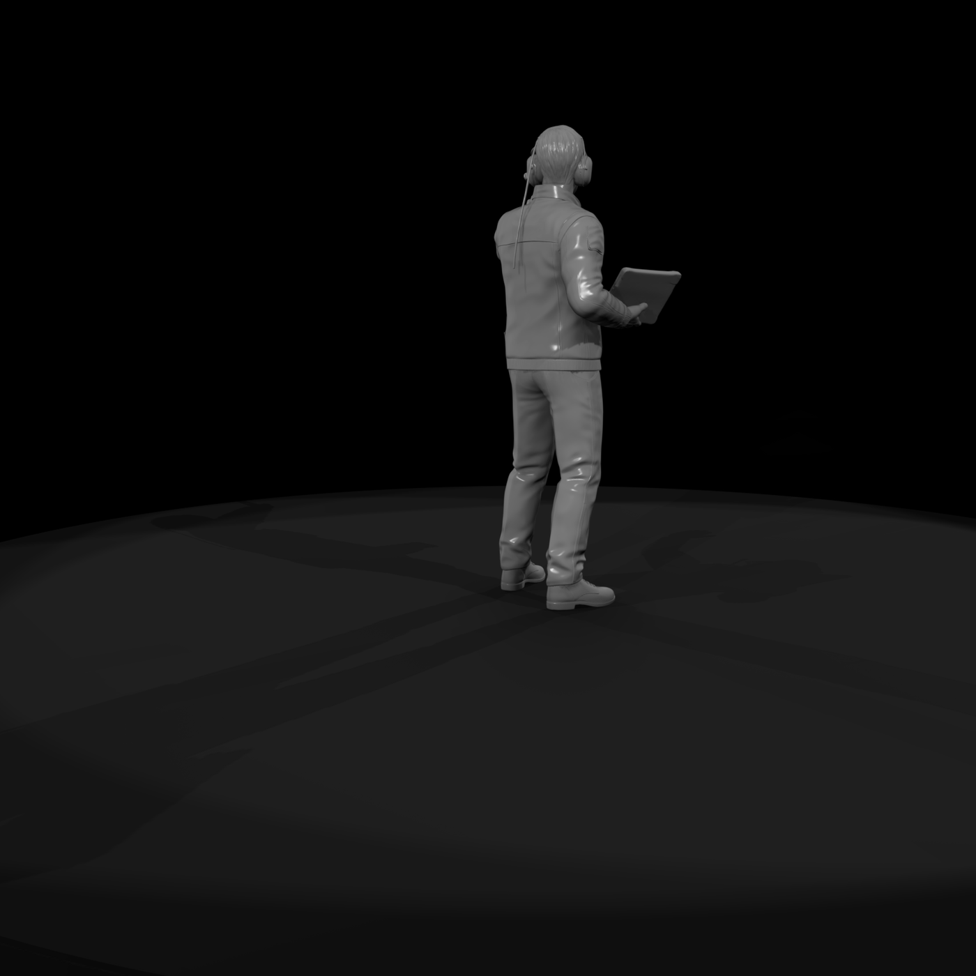 Pit Wall Strategist Figure