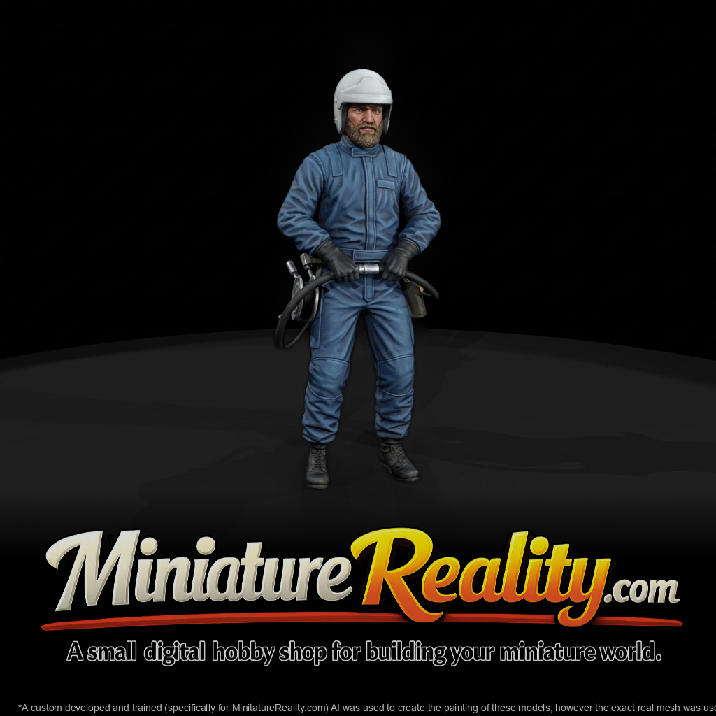 Pit Crew Hose Operator Figure