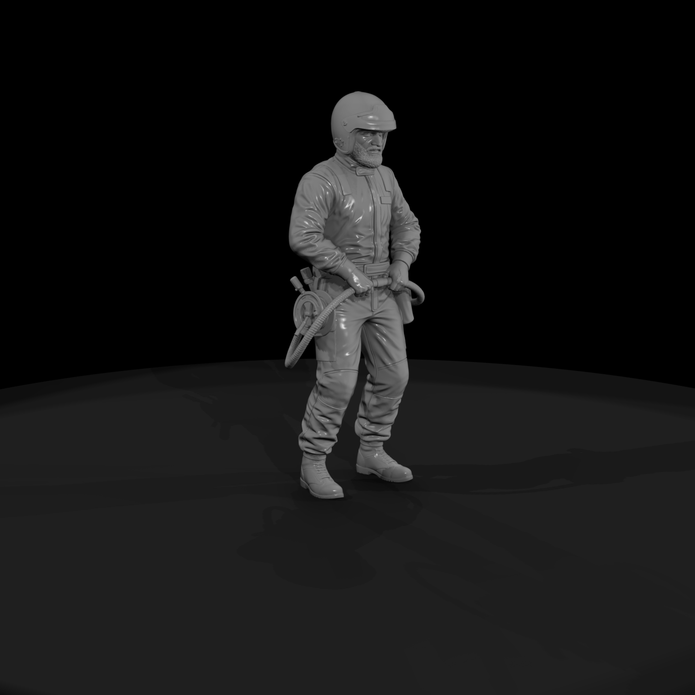 Pit Crew Hose Operator Figure