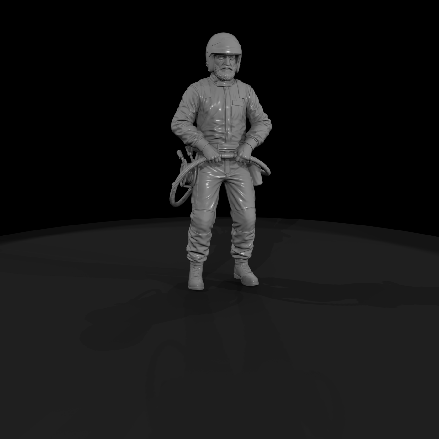 Pit Crew Hose Operator Figure