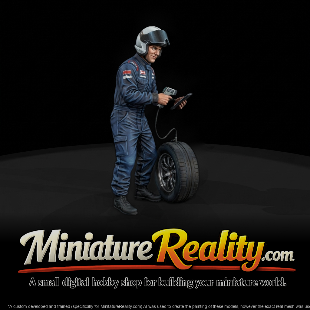 Pit Crew Technician Figure
