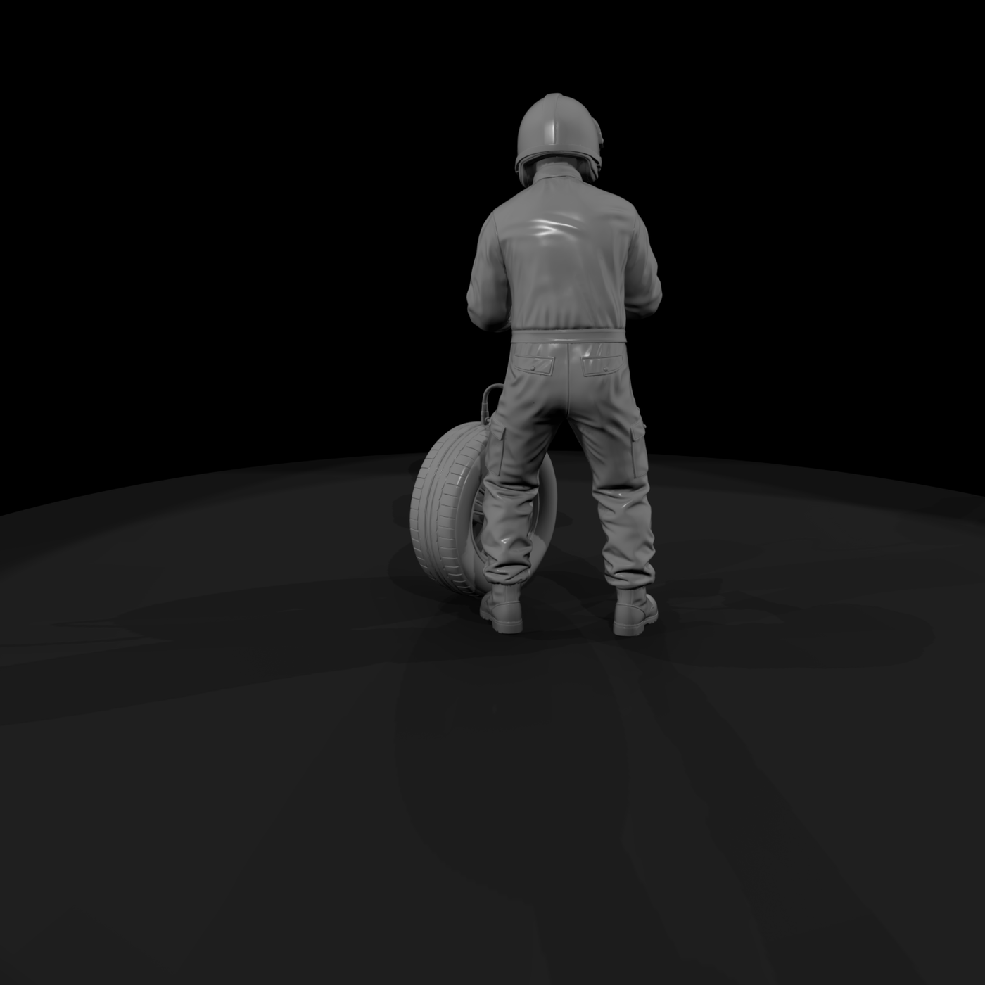 Pit Crew Technician Figure