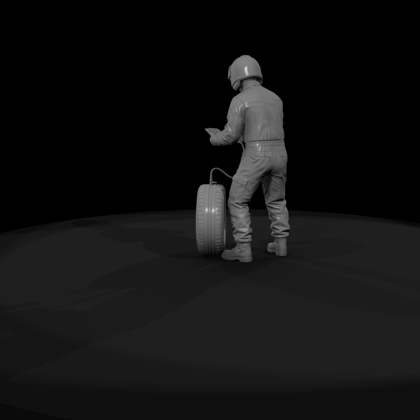 Pit Crew Technician Figure