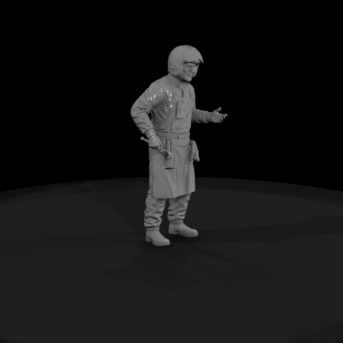 Chief Mechanic Figure