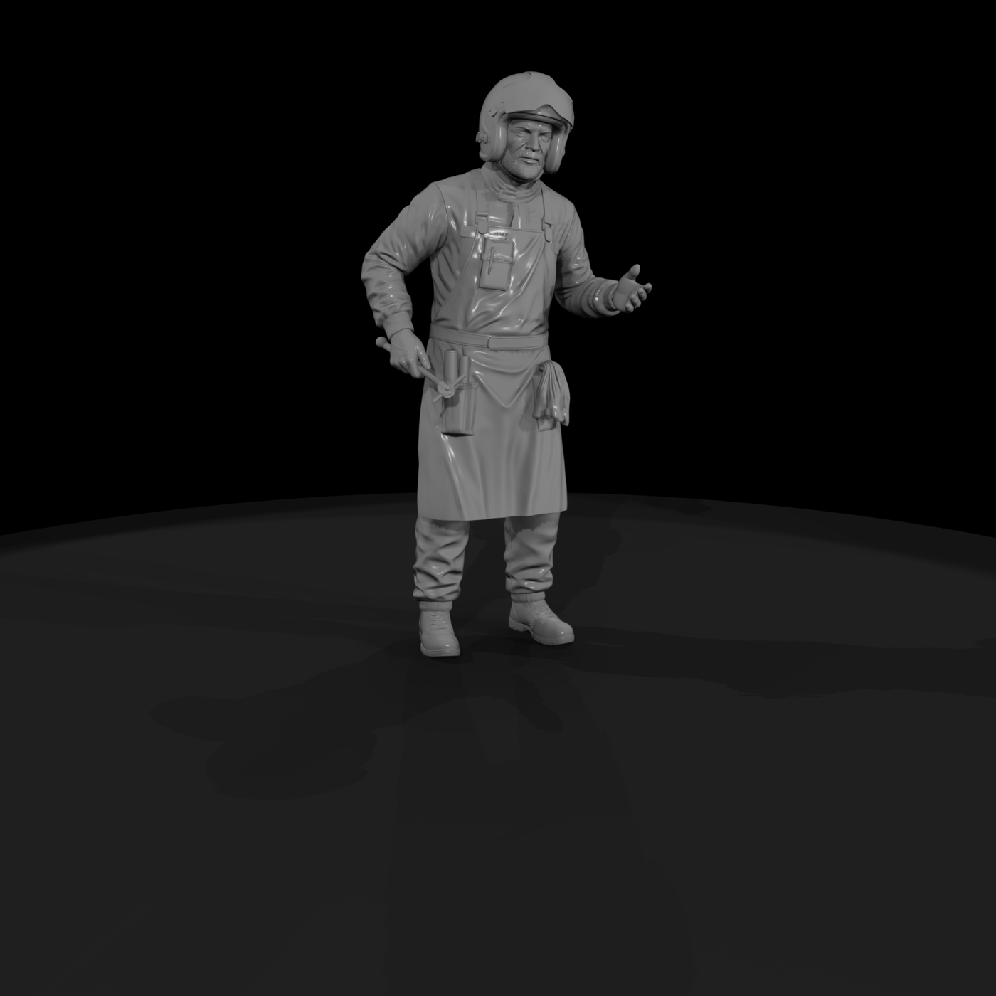 Chief Mechanic Figure