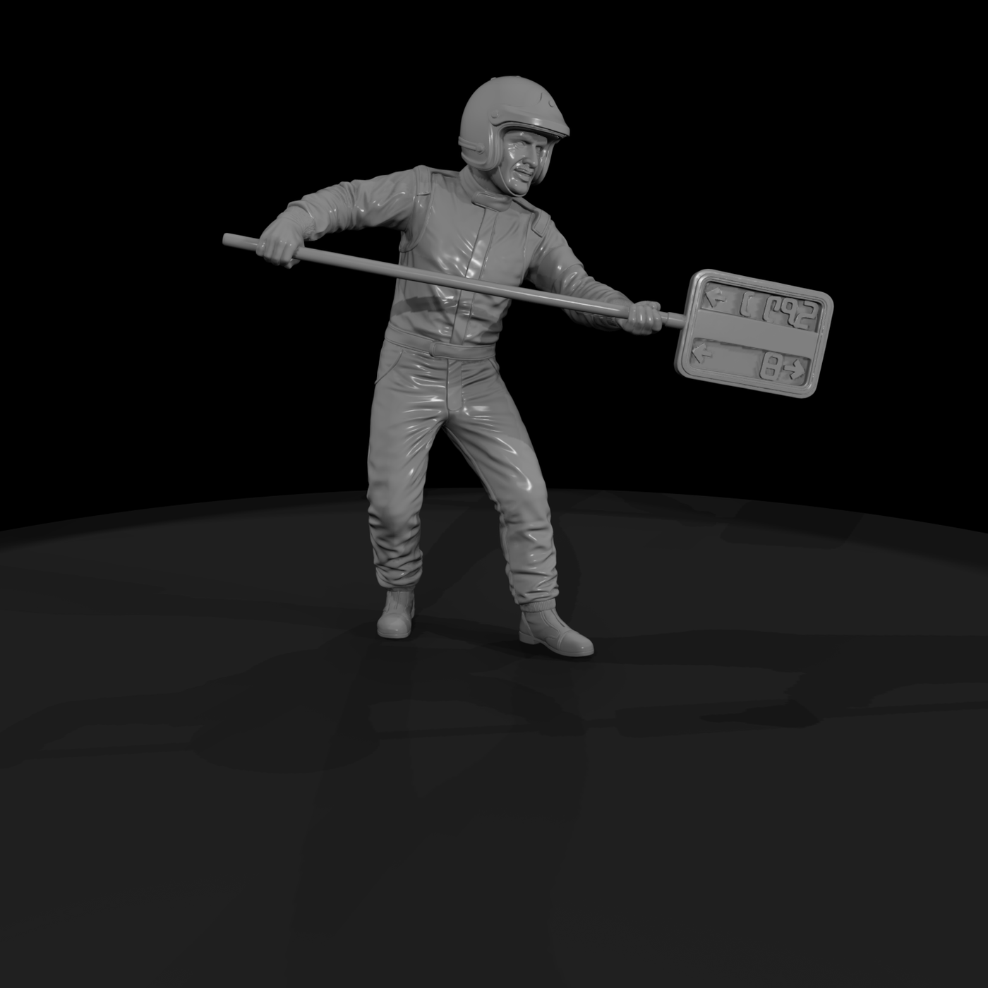 Pit Board Operator Figure